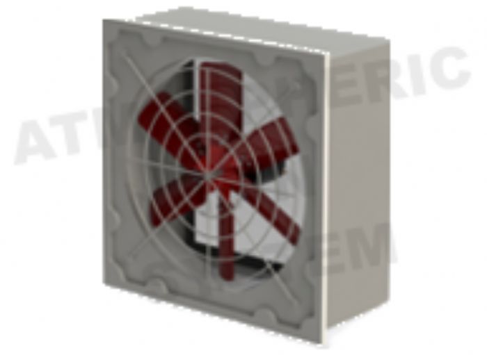 Ventilador Axial de Pared con Guardas